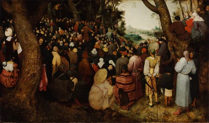 De preek van Sint Johannes de Doper